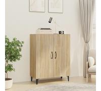 vidaXL Credenza Rovere Sonoma 70x34x90 cm in Legno Multistrato
