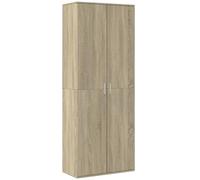 vidaXL Credenza Rovere Sonoma 70x35x180 cm in Legno Multistrato, credenza alta, mobile contenitore, mobile alto, mobile, credenza laterale