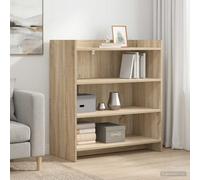 vidaXL Credenza Rovere Sonoma 75 x 36 x 80 cm Legno ingegnerizzato