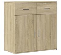 vidaXL Credenza Rovere Sonoma 79x38x80 cm in Legno Multistrato