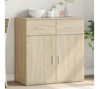 vidaXL Credenza Rovere Sonoma 79x38x80 cm in Legno Multistrato