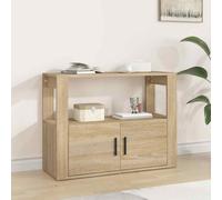 vidaXL Credenza Rovere Sonoma 80x30x60 cm in Legno Multistrato