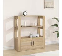 vidaXL Credenza Rovere Sonoma 80x30x90 cm in Legno Multistrato