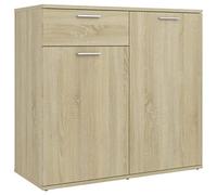 vidaXL Credenza Rovere Sonoma 80x36x75 cm in Legno Multistrato