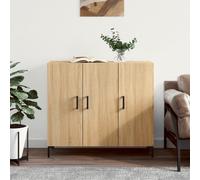 vidaXL Credenza Rovere Sonoma 90x34x80 cm in Legno Multistrato