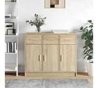 vidaXL Credenza Rovere Sonoma 91x28x75 cm in Legno Multistrato