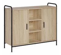 vidaXL Credenza Rovere Sonoma 97 x 33 x 81 cm Legno ingegnerizzato