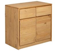 vidaXL Credenza SAUDA 80x43x75,5 cm in Legno Massello di Pino