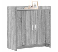 vidaXL Credenza Sonoma grigia, 72 x 36 x 80 cm, in legno di ingegneria,