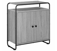 vidaXL Credenza Sonoma grigio 68 x 35 x 75 cm Legno ingegnerizzato