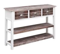 VIDAXL - Credenza Stile Antico Marrone 115x30x76 cm in Legno