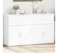vidaXL Credenze 2 pz Bianche 60x31x70 cm in Legno Multistrato