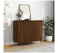 VIDAXL - Credenze 2 Pz Rovere Marrone 40x35x70 Cm In Legno Multistrato