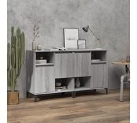 vidaXL Credenze 2pz Grigio Sonoma 60x35x70 cm in Legno Multistrato