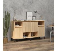 vidaXL Credenze 2pz Rovere Sonoma 60x35x70 cm in Legno Multistrato