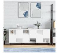 AX Credenze Classiche 3 Mobiletti Bianco 180x35x70cm Soggiorno Sala News 3190149