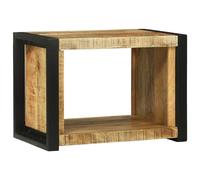 vidaXL Cubetto da Parete Marrone Legno di mango massello