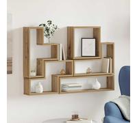 vidaXL Cubo da Parete Altro rovere artigianale 96 x 12 x 64 cm