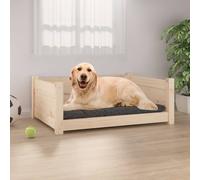 vidaXL Cuccia per Cani 75,5x55,5x28 cm in Legno Massello di Pino