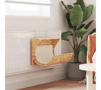 vidaXL Cuccia per Gatti con Cuscino Giacinto d'Acqua 37x20x20 cm