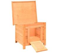 VIDAXL - Cuccia Per Gatti In Legno Di Pino E Abete 50x46x43,5 Cm