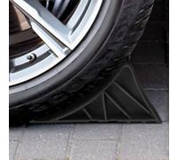 vidaXL Cunei per Ruote 2pz 25x10x11,5 cm Plastica