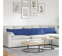 vidaXL Cuscini da Divano 2 pcs Blu Polizia 200 x 40 cm