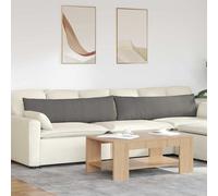 vidaXL Cuscini da Divano 2 pcs Grigio chiaro 145 x 40 cm