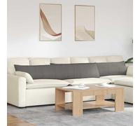 vidaXL Cuscini da Divano 2 pcs Grigio chiaro 200 x 40 cm
