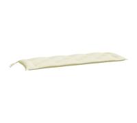 vidaXL Cuscini Panca Giardino 2pz Bianco Crema 150x50x7 Tessuto Oxford, Cuscino, Cuscino per Panca, Cuscino per Sedile, Cuscino per Esterni