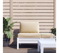 vidaXL Cuscini per Pallet 2 pz Beige in Tessuto Oxford