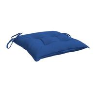 vidaXL Cuscini per Pallet 4 pz Blu 50x50x7 cm Tessuto Oxford