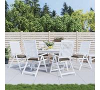 vidaXL Cuscini per pallet 6 pz Tortora 50x50x7 cm Tessuto Oxford