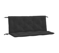 vidaXL Cuscini per Panca 2 pz Neri 120x50x7 cm in Tessuto Oxford