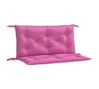 vidaXL Cuscini per Panca da Giardino 2 pz Rosa 100x50x7 cm in Tessuto