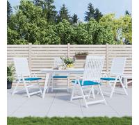 vidaXL Cuscini per Sedia 6 pz Blu 40x40x3 cm in Tessuto Oxford