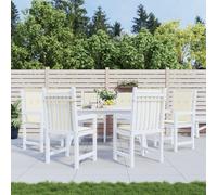 vidaXL Cuscini per Sedia 6 pz Crema 100x50x3 cm in Tessuto Oxford