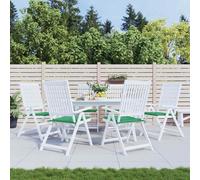 vidaXL Cuscini per Sedia 6 pz Verdi 50x50x3 cm in Tessuto Oxford