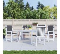 vidaXL Cuscini per sedie da giardino Antracite 100 x 50 x 3 cm