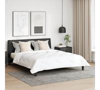 vidaXL Cuscino 2 pz 60 x 60 cm Cotone Bianco