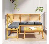 vidaXL Cuscino 6 pcs Antracite 40 x 40 x 8 cm Tessuto Oxford