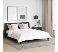 vidaXL Cuscino con cuscino 2 pcs Bianco 61 x 41 x 20 cm Poliestere