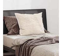 vidaXL Cuscino Letto per Interni, Sonni tranquilli, Riempito in Piuma, Design Semplice, Decorazione in Cotone per Il Relax