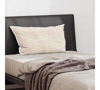 vidaXL Cuscino con cuscino Bianco Cotone 130gsm 100%