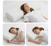 vidaXL Cuscino da Letto 90 x 40 x 13 cm Medio Schiuma Memory in Gel