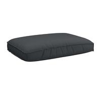 vidaXL Cuscino Nero 120 x 80 x 12 cm Tessuto Oxford