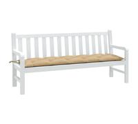 vidaXL Cuscino Panca da Giardino Beige mélange 180x50x7 cm in Tessuto, Cuscino, Cuscino per Panca, Cuscino per Sedile, Cuscino per Esterni