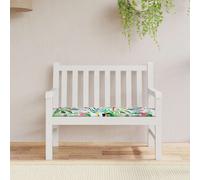 vidaXL Cuscino Panca da Giardino Multicolore 100x50x4cm Tessuto Oxford