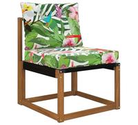 vidaXL Cuscino per divano da esterno 2 pcs colorato Poliestere, Cuscino moderno per esterni in schiuma, resistente allo sbiadimento per un comfort in sede, decorativo per la casa e durevole