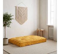 Cuscino per Divano Pallet Giallo 120 x 80 x 12 cm Tessuto